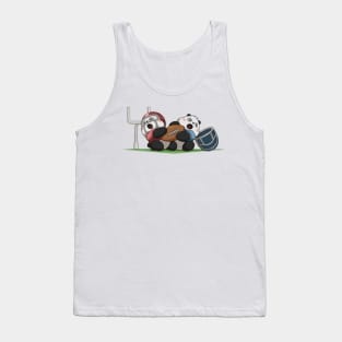 Football Pandas Tank Top